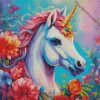 Aesthetic Fabulous Unicorn 5D Diamond Painting