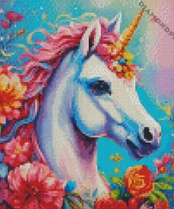 Aesthetic Fabulous Unicorn 5D Diamond Painting