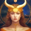 Aesthetic Female Taurus 5D Diamond Painting