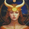 Aesthetic Female Taurus 5D Diamond Painting