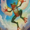 Aesthetic Frog With Wings Art 5D Diamond Painting