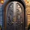 Aesthetic Front Black Door 5D Diamond Painting