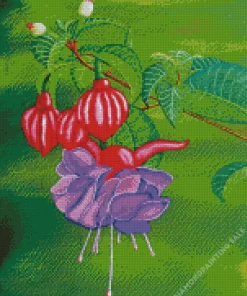 Aesthetic Fuchsia Art 5D Diamond Painting