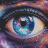 Aesthetic Galaxy Eye Art 5D Diamond Painting