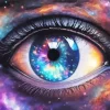 Aesthetic Galaxy Eye Art 5D Diamond Painting