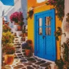 Aesthetic Greek Street 5D Diamond Painting