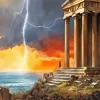 Aesthetic Greek Temple Of Zeus 5D Diamond Painting