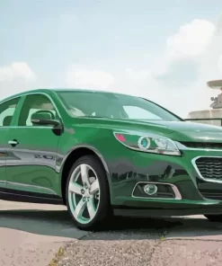 Aesthetic Green Malibu Car 5D Diamond Painting