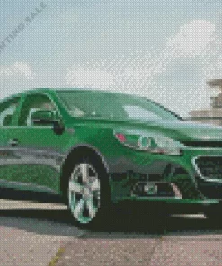 Aesthetic Green Malibu Car 5D Diamond Painting