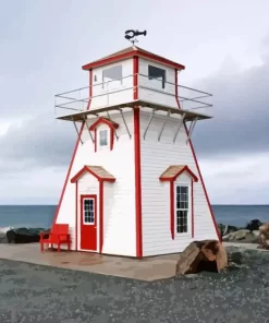 Arisaig Lighthouse 5D Diamond Painting