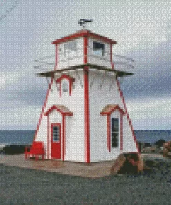 Arisaig Lighthouse 5D Diamond Painting