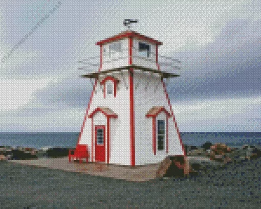 Arisaig Lighthouse 5D Diamond Painting