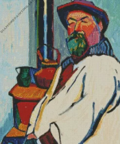 Auguste Herbin Portrait 5D Diamond Painting