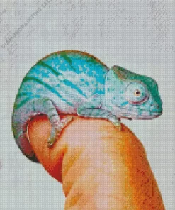 Baby Chameleon 5D Diamond Painting