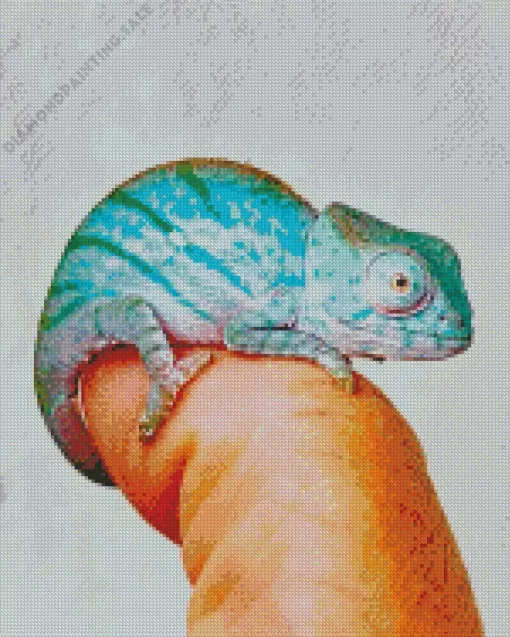 Baby Chameleon 5D Diamond Painting