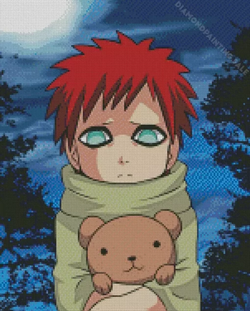 Baby Gaara 5D Diamond Painting