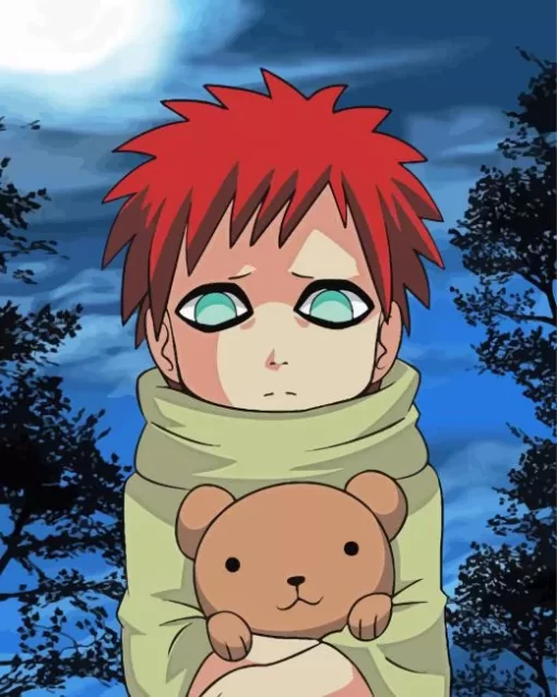 Baby Gaara 5D Diamond Painting