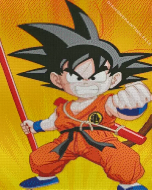 Baby Goku 5D Diamond Painting