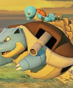 Blastoise And Squirtle 5D Diamond Painting