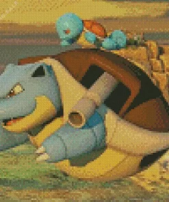 Blastoise And Squirtle 5D Diamond Painting