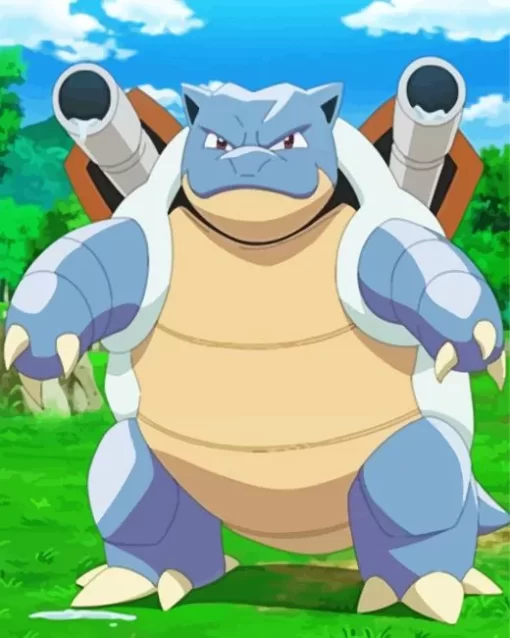 Blastoise Pokemon 5D Diamond Painting