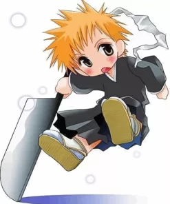 Bleach Anime Ichigo Chibi 5D Diamond Painting