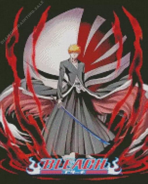 Bleach Anime Ichigo 5D Diamond Painting