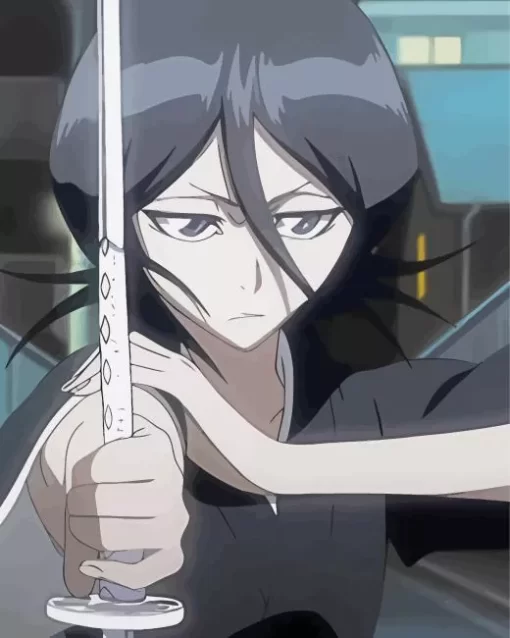 Bleach Anime Rukia 5D Diamond Painting