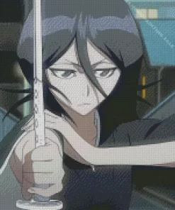 Bleach Anime Rukia 5D Diamond Painting