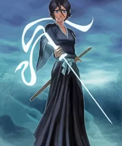 Bleach Anime Rukia Art 5D Diamond Painting