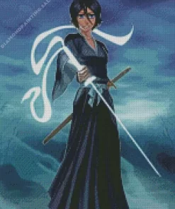 Bleach Anime Rukia Art 5D Diamond Painting