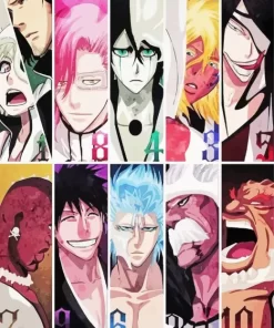 Bleach Arrancar Numbers 5D Diamond Painting