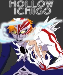 Bleach Ichigo Half Hollow 5D Diamond Painting