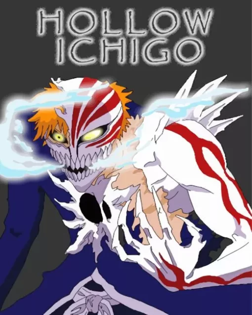 Bleach Ichigo Half Hollow 5D Diamond Painting