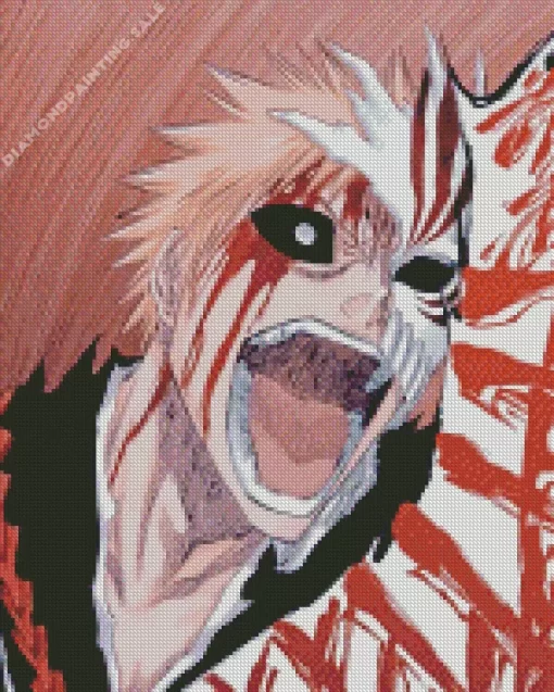 Bleach Ichigo Mad 5D Diamond Painting