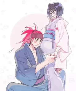 Bleach Rukia And Her Husband 5D Diamond Painting