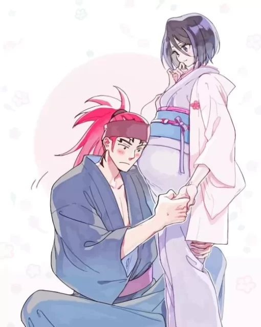 Bleach Rukia And Her Husband 5D Diamond Painting