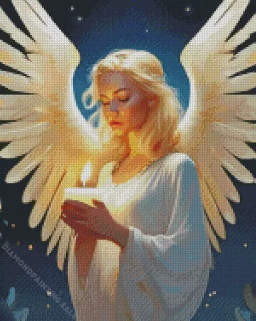 Blond Angel 5D Diamond Painting