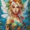 Blond Fairy 5D Diamond Painting