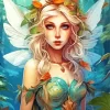 Blond Fairy 5D Diamond Painting