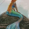 Blond Mermaid 5D Diamond Painting