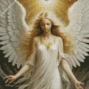 Blonde Angel 5D Diamond Painting