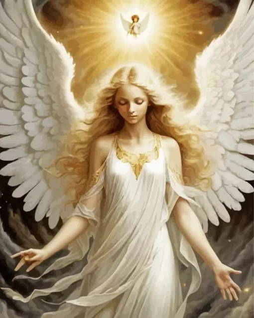 Blonde Angel 5D Diamond Painting