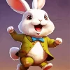 Classy Fun Rabbit 5D Diamond Painting