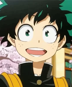 Cool Deku Smiling 5D Diamond Painting