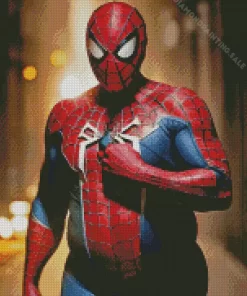 Cool Fat Spiderman 5D Diamond Painting