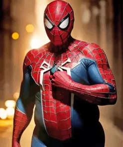 Cool Fat Spiderman 5D Diamond Painting