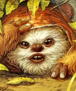 Cute Ewok Art 5D Diamond Painting