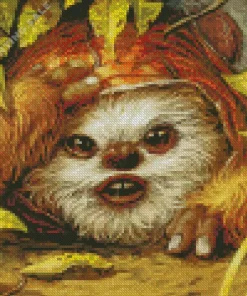 Cute Ewok Art 5D Diamond Painting