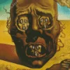 Face Of War Salvador Dali 5D Diamond Painting